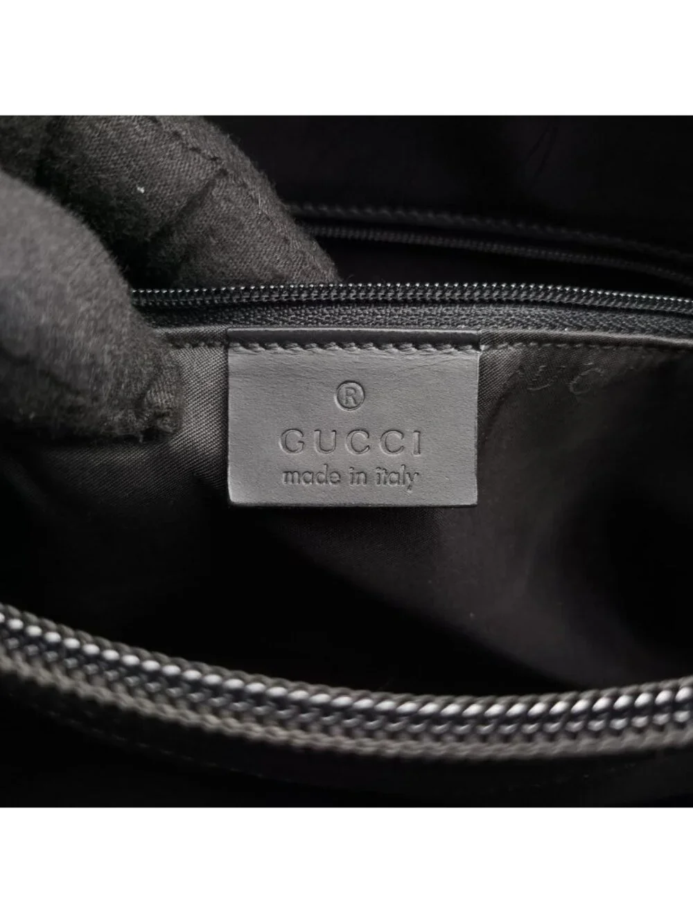 Gucci Minimalist Hobo Black Leather
